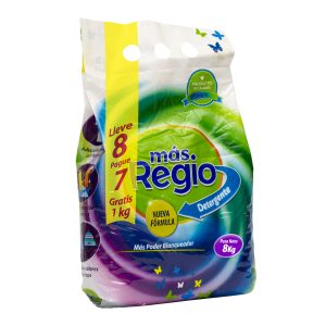 Detergente Polvo 8kg | Más Regio