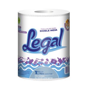 Toalla de Papel doble hoja 75m | Legal
